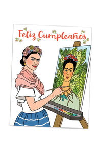 Frida Feliz Cumpleanos Card