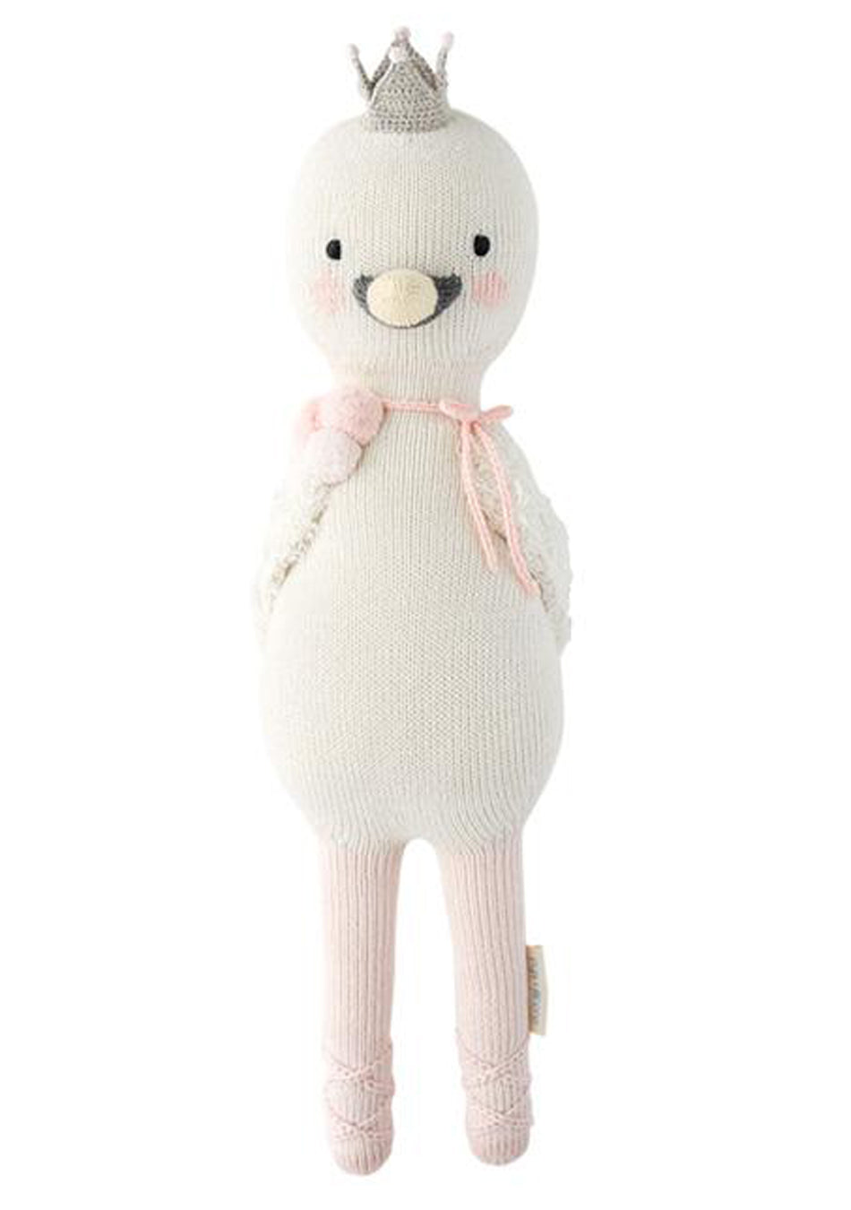 Harlow the Swan Knit Doll