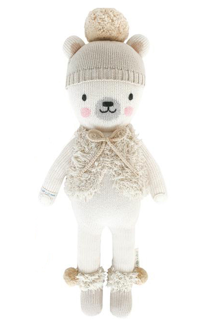 Stella the Polar Bear Knit Doll