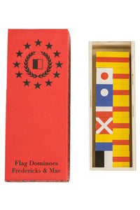 Flag Wooden Dominoes