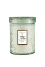 Load image into Gallery viewer, Voluspa Small Embossed Glass Candle Jar