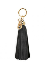Load image into Gallery viewer, Leather Tassel Keychain