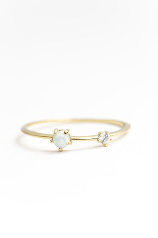 Baby Opal Ring | Gold