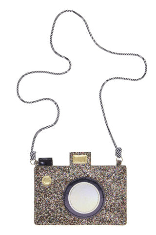 Glitter Camera Bag