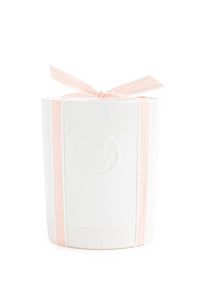 Ceramic Candle | Pale Pink Petal