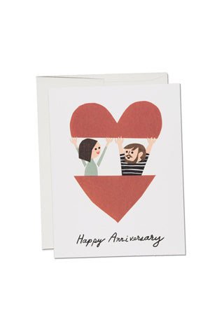 In The Heart Anniversary Card