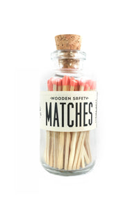 Vintage Apothecary Matches | Coral