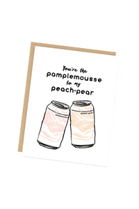 Pamplemousse to Peach-Pear Card