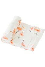 Load image into Gallery viewer, Pink Ladies Deluxe Muslin Swaddle