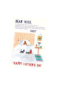Dear Wife - Mother's Day Card