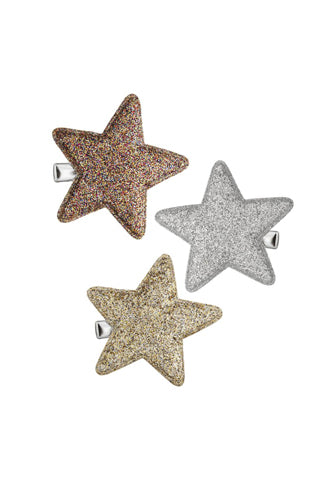 Glitter Superstar Salon Clips