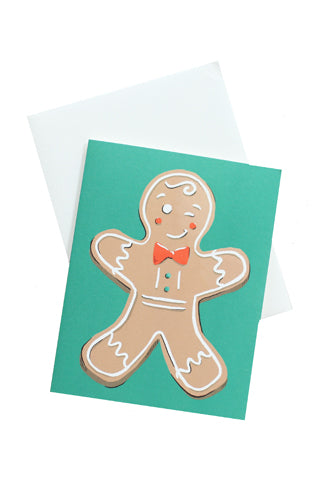 Gingerbread Wink Card