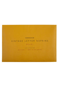 Vintage Love Letter Napkins Ed. I