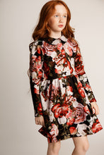 Load image into Gallery viewer, Floral Peter Pan Collar Dress