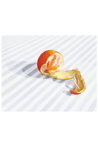 Peeled Orange Still Life Print