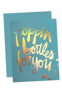 Poppin Bottles Card