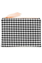 Load image into Gallery viewer, Gingham Fabric Pouch
