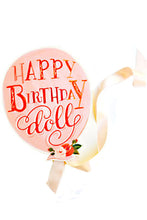 Load image into Gallery viewer, Happy Birthday Doll Card