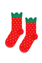 Load image into Gallery viewer, Mini Strawberry Crew Socks