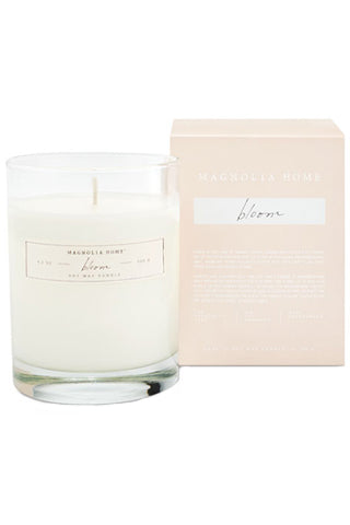 Magnolia Home Boxed Glass Candle
