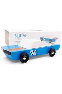 Blu 74 Wooden Car
