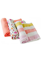 Load image into Gallery viewer, Cabana Stripe Cotton Swaddle Set