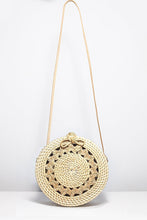 Load image into Gallery viewer, Classic Pattern Round Basket Bag
