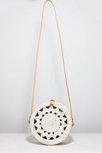 Load image into Gallery viewer, Classic Pattern Round Basket Bag
