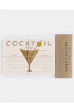 Load image into Gallery viewer, Cocktail Recipe Cards Set