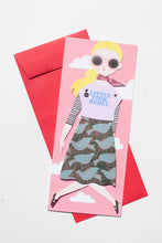 Load image into Gallery viewer, &quot;Pink Little Rebel&quot; Mailable Paper Doll