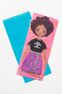 "The Future is Mine" Mailable Paper Doll