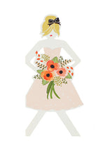 Load image into Gallery viewer, Bridesmaid Paper Doll Card