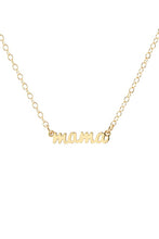 Load image into Gallery viewer, Mama Script Charm Necklace