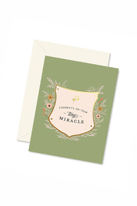 Congrats Tiny Miracle Card