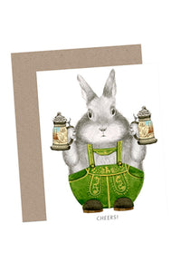 Cheers Bunny Card