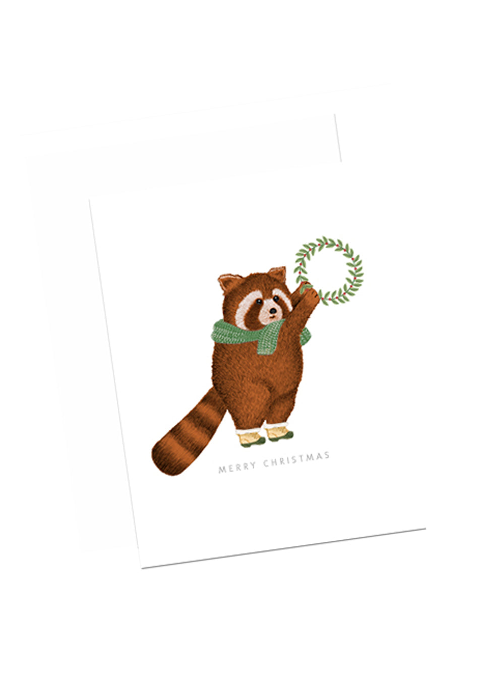 Red Panda with Wreath Boxed Set