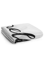 Load image into Gallery viewer, Organic Muslin Swaddle Blanket - &quot;Hello World&quot;