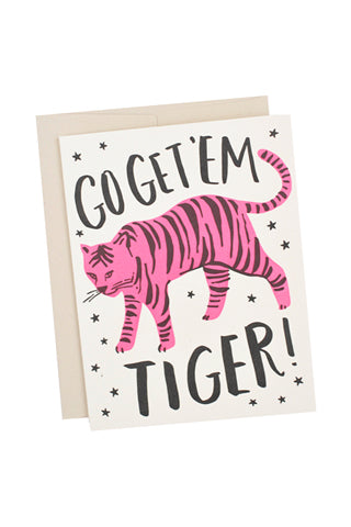 Go Get 'em Tiger Card