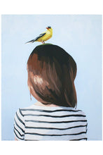 Load image into Gallery viewer, Bird Hair #8 Print