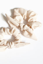 Load image into Gallery viewer, Crepe Chiffon Knot Scrunchie | Petite