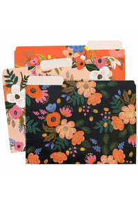 Lively Floral File Folders