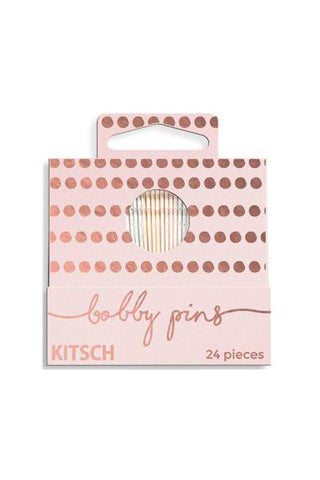 Pink Dot Matchbox Bobby Pins