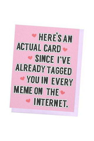 Meme Love Card