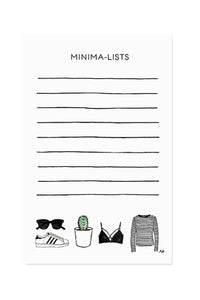 Minima-list Notepad
