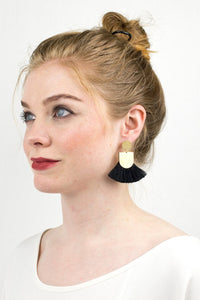 Pinna Tassel Earrings
