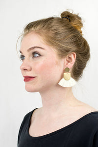 Pinna Tassel Earrings