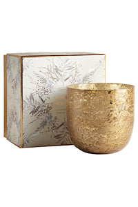 Winter White Luxe Sanded Mercury Candle