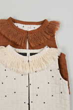 Load image into Gallery viewer, Starlight Print Fringe Vest